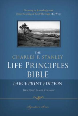 Book Charles F. Stanley Life Principles Bible, NKJV Thomas Nelson