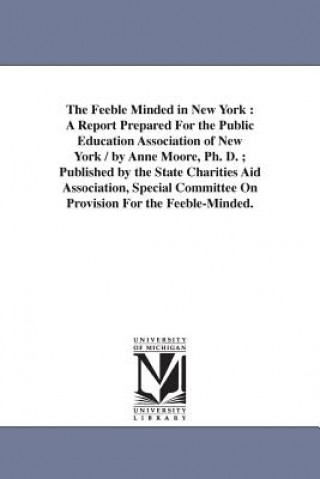 Livre Feeble Minded in New York Anne Moore