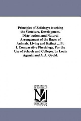 Könyv Principles of Zofology Louis Agassiz