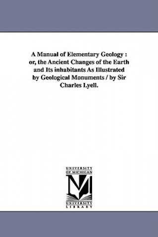 Carte Manual of Elementary Geology Sir Charles Lyell