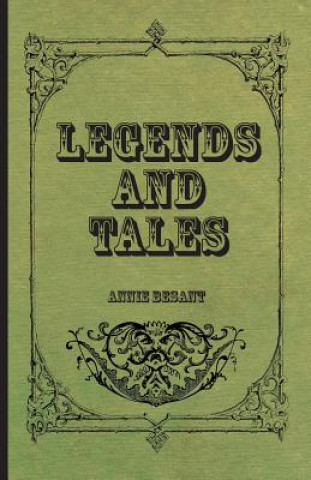 Kniha Legends And Tales Annie Besant