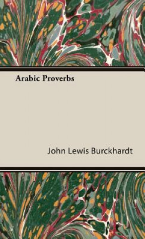 Book Arabic Proverbs John Lewis Burckhardt