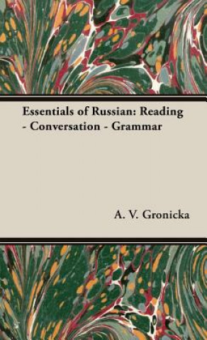 Libro Essentials Of Russian A. V. Gronicka