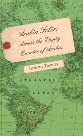 Carte Arabia Felix Bertram Thomas