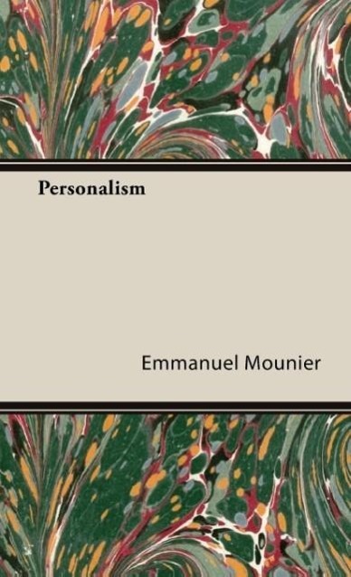 Kniha Personalism Emmanuel Mounier