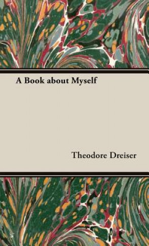 Carte Book About Myself Theodore Dreiser
