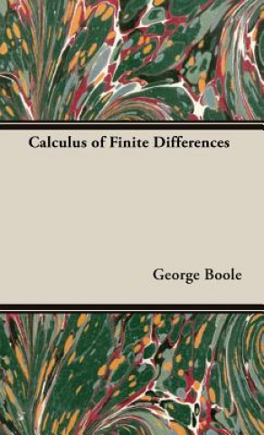 Carte Calculus Of Finite Differences George Boole