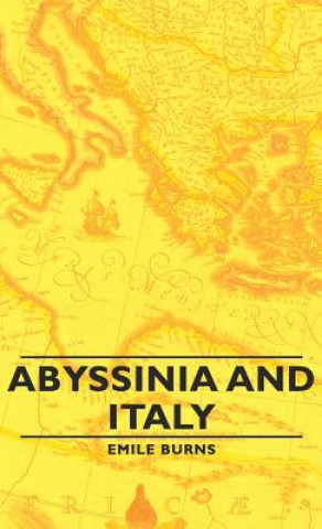 Carte Abyssinia and Italy Emile Burns