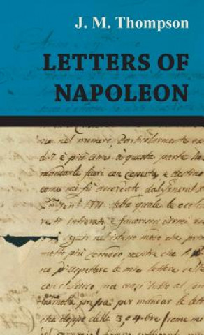 Libro Letters of Napoleon J. M. Thompson