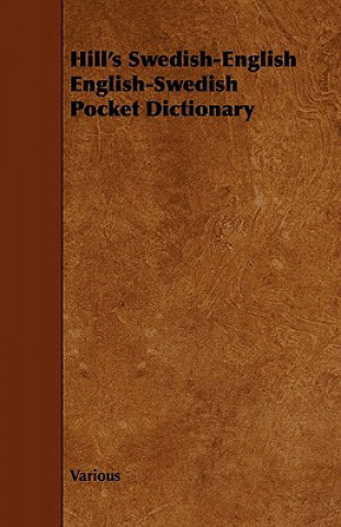 Carte Hill's Swedish-English English-Swedish Pocket Dictionary Various