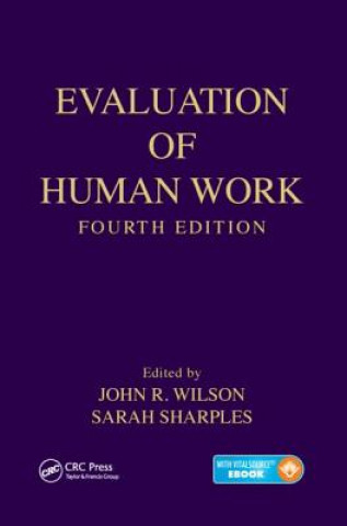 Książka Evaluation of Human Work JOHN R. WILSON