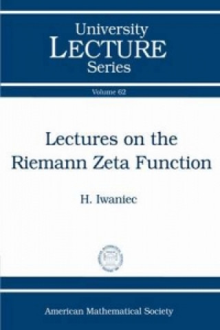 Kniha Lectures on the Riemann Zeta Function Henryk Iwaniec