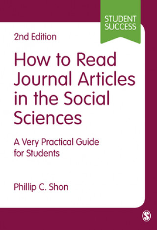 Βιβλίο How to Read Journal Articles in the Social Sciences Phillip Chong Ho Shon