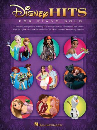 Könyv Disney Hits for Piano Solo Hal Leonard Publishing Corporation