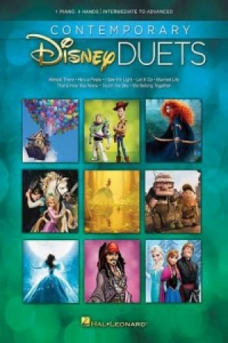 Book Contemporary Disney Duets Intermediate to Advanced 