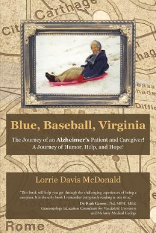 Book Blue, Baseball, Virginia Lorrie Davis McDonald