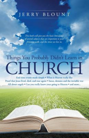 Książka Things You Probably Didn't Learn In Church Jerry Blount