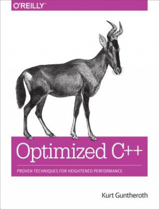 Kniha Optimized C++ Kurt Guntheroth