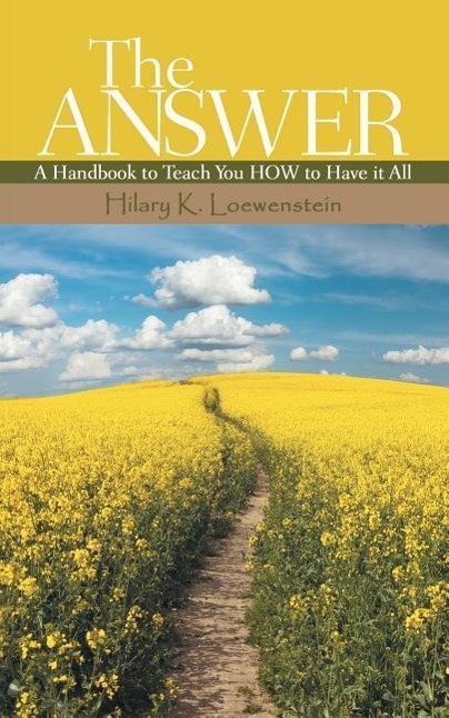 Livre Answer Hilary K Loewenstein