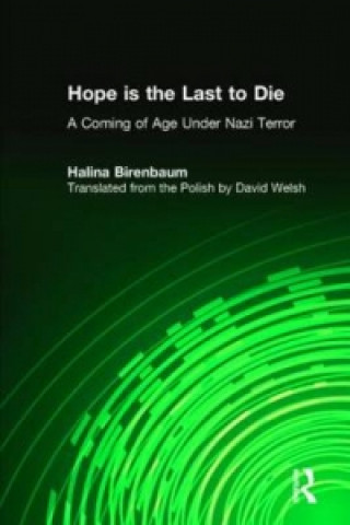 Kniha Hope is the Last to Die David Welsh