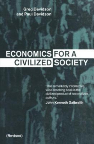 Carte Economics for a Civilized Society Paul Davidson