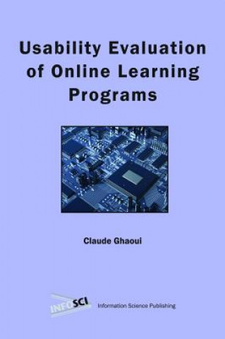 Kniha Usability Evaluation of Online Learning Programs Claude Ghaoui