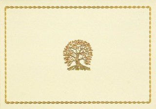 Tiskovina Note Card Tree of Life Peter Pauper Press