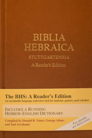 Knjiga Biblia Hebraica Stuttgartensia Donald R. Vance