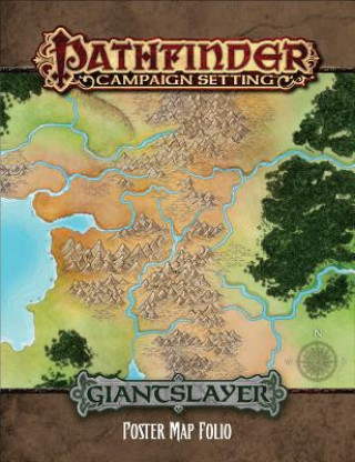 Książka Pathfinder Campaign Setting: Giantslayer Poster Map Folio Paizo Staff