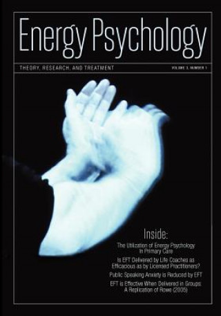 Kniha Energy Psychology Journal, 3:2 Church