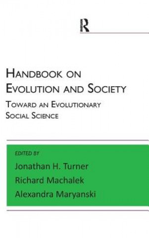 Kniha Handbook on Evolution and Society Alexandra Maryanski