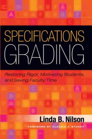 Kniha Specifications Grading Linda B. Nilson