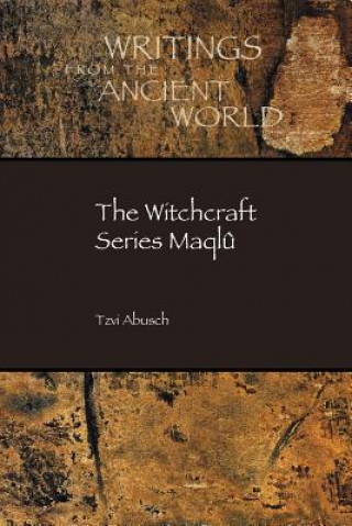 Book Witchcraft Series Maqlu Tzvi Abusch