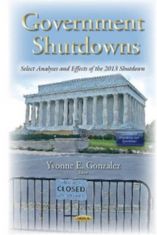Knjiga Government Shutdowns Yvonne E Gonzalez