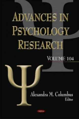 Βιβλίο Advances in Psychology Research Alexandra M Columbus