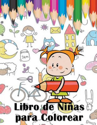 Kniha Libro de Ninas para Colorear Mojo Enterprises