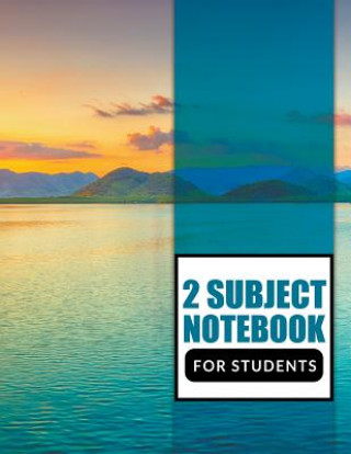 Kniha 2 Subject Notebook For Students Speedy Publishing LLC