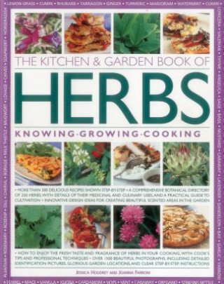Kniha Kitchen & Garden Book of Herbs Jessica Houdret