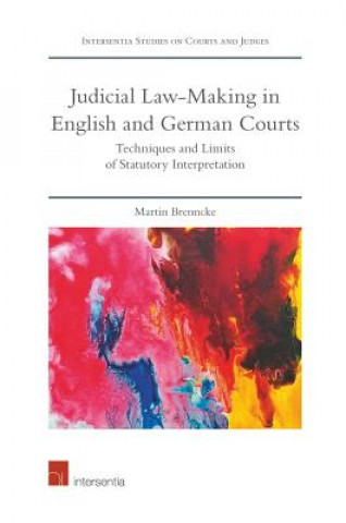 Книга Judicial Law-Making in English and German Courts Martin Brenncke