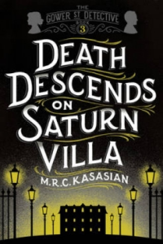 Książka Death Descends On Saturn Villa M. R. C. Kasasian