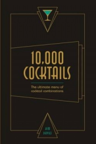 Kniha 10,000 Cocktails Kim Davies
