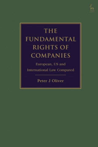 Buch Fundamental Rights of Companies Peter J. Oliver