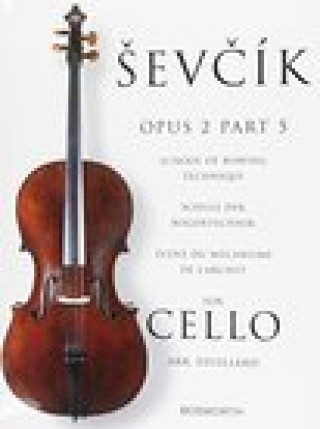 Książka Sevcik Cello Studies Otakar Sevcik
