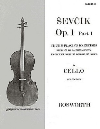 Könyv Sevcik Cello Studies Op.1 Part 1 Otakar Sevcik