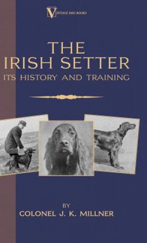 Kniha Irish Setter - Its History & Training (A Vintage Dog Books Breed Classic) Colonel J.K. Millner