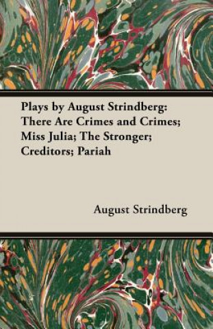 Könyv Plays by August Strindberg August Strindberg