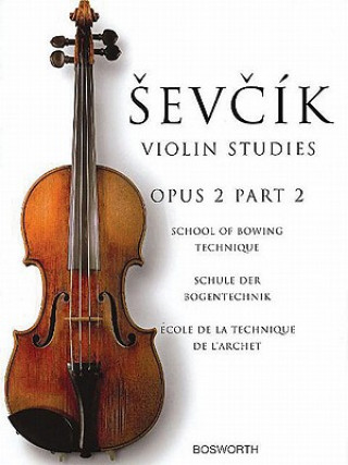 Carte Sevcik Violin Studies 