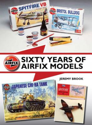Książka Sixty Years of Airfix Models Jeremy Brook