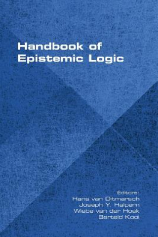 Book Handbook of Epistemic Logic Hans Van Ditmarsch