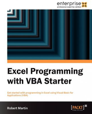 Kniha Excel Programming with VBA Starter Robert Martin